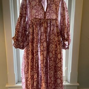 Daughters of India Kyra Floral Dress